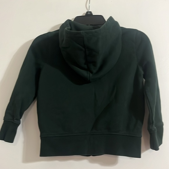 Gap Kids Boys Zip-Up Hoodie Size: XS (4-5); color Green - Picture 2 of 3